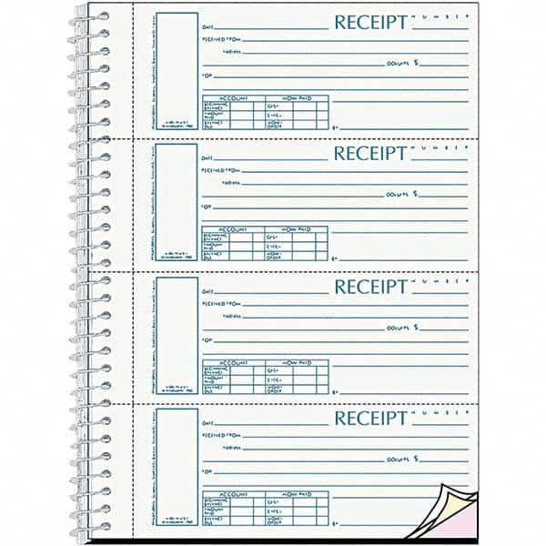 REDIFORM - Note Pads, Writing Pads & Notebooks Writing Pads & Notebook Type: Sales Order Book Size: 7 x 11 - Industrial Tool & Supply