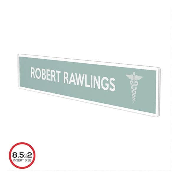 Deflect-o - Office Machine Supplies & Accessories Office Machine/Equipment Accessory Type: Nameplate Holder For Use With: Nameplate - Industrial Tool & Supply