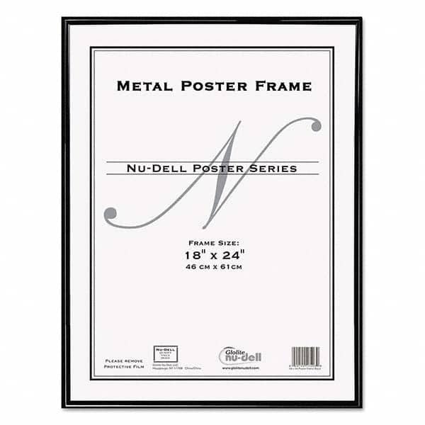NuDell - Document Protectors Type: Poster Frame Width (Inch): 18 - Industrial Tool & Supply