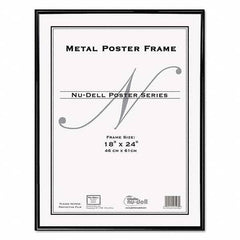 NuDell - Document Protectors Type: Poster Frame Width (Inch): 18 - Industrial Tool & Supply