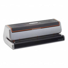 Swingline - Paper Punches Type: 20 Sheet Three-Hole Punch Color: Silver; Black - Industrial Tool & Supply