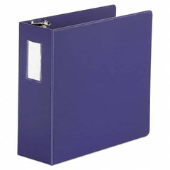 UNIVERSAL - Ring Binders Binder Type: Non-View Capacity: 4" - Industrial Tool & Supply