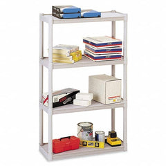 ICEBERG - Plastic Shelving Type: Open Shelving Shelf Capacity (Lb.): 75 - Industrial Tool & Supply