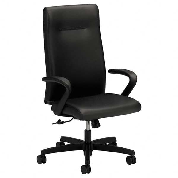 Hon - 47-1/2" High Executive High Back Leather Chair - Industrial Tool & Supply