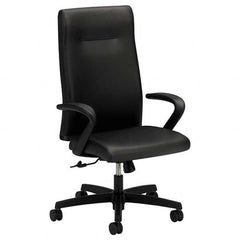 Hon - 47-1/2" High Executive High Back Leather Chair - Industrial Tool & Supply