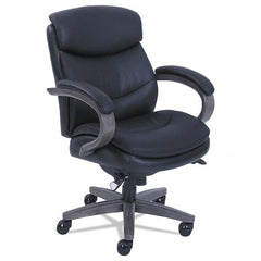 La-Z-Boy - 41" High Executive Mid Back Chair - Industrial Tool & Supply