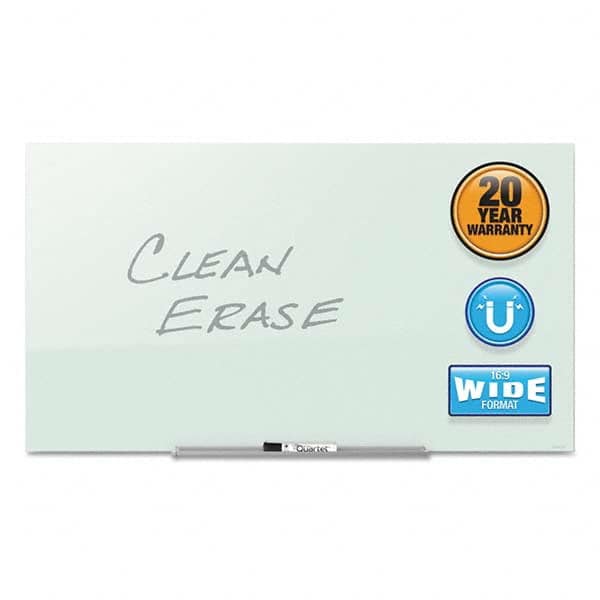 Quartet - 48" High x 85" Wide Magnetic Dry Erase Board - Industrial Tool & Supply