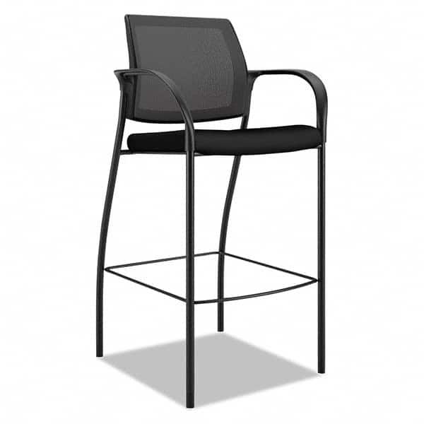 Hon - Swivel & Adjustable Stools Type: Mesh Stool Base Type: Steel - Industrial Tool & Supply
