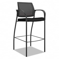 Hon - Swivel & Adjustable Stools Type: Mesh Stool Base Type: Steel - Industrial Tool & Supply