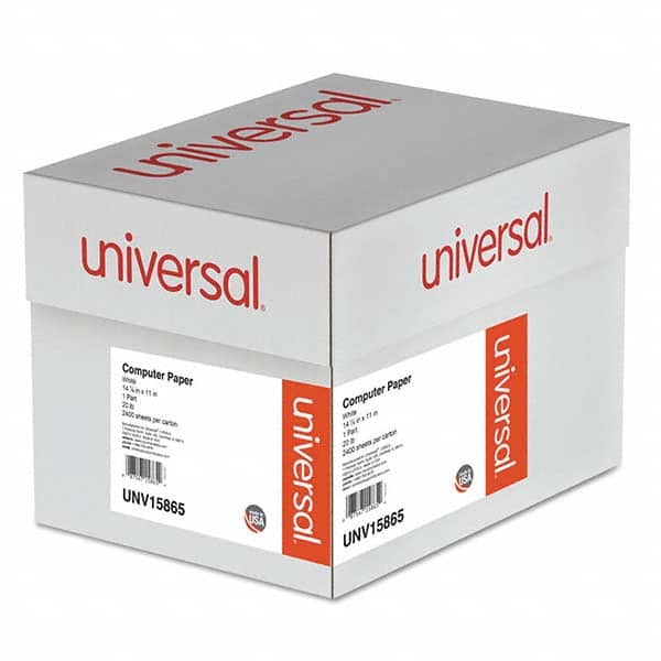 UNIVERSAL - Office Machine Supplies & Accessories Office Machine/Equipment Accessory Type: Copy Paper For Use With: Tractor-Feed Printers - Industrial Tool & Supply