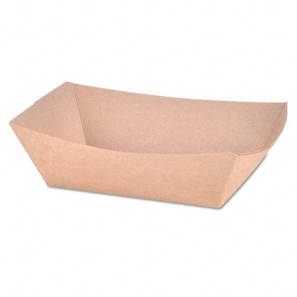 SCT - Paper Food Baskets, Brown Kraft, 1 lb Capacity, 1000/Carton - Industrial Tool & Supply