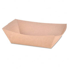 SCT - Paper Food Baskets, Brown Kraft, 1 lb Capacity, 1000/Carton - Industrial Tool & Supply