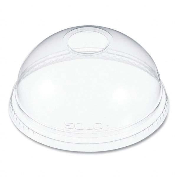 DART - Ultra Clear Dome Cold Cup Lids f/16-24 oz Cups, PET, 1000/Carton - Industrial Tool & Supply