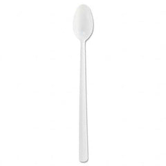 DART - Bonus Polypropylene Utensils, 8", Spoon, White, 1000/Carton - Industrial Tool & Supply