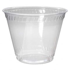 Fabri-Kal - Greenware Cold Drink Cups, Old Fashioned, 9 oz, Clear, 1000/Carton - Industrial Tool & Supply