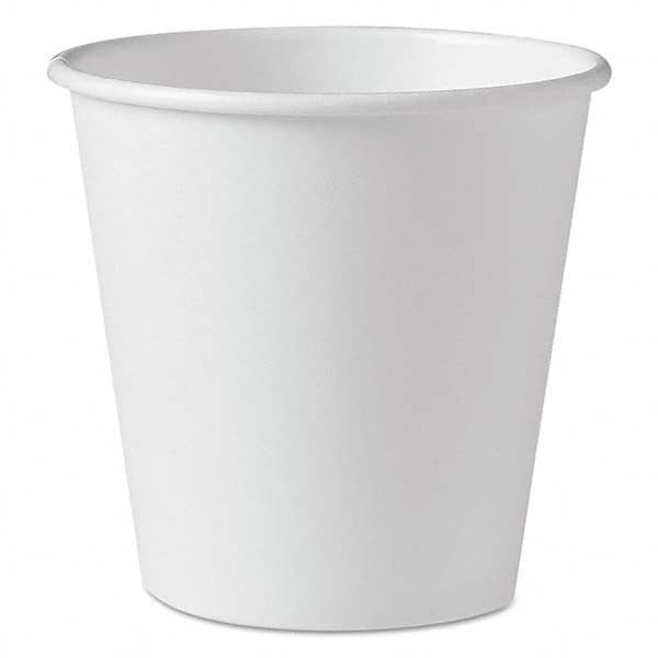 DART - Polycoated Hot Paper Cups, 10 oz, White, 1000/Carton - Industrial Tool & Supply