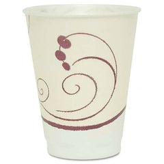 DART - Symphony Design Trophy Foam Hot/Cold Cups, 12 oz, Beige, 1000/Carton - Industrial Tool & Supply
