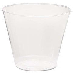 WNA - Comet Plastic Tumbler, 5 oz, Clear, Squat, 50/Pack - Industrial Tool & Supply