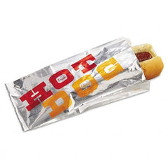Bagcraft Papercon - Reclosable Food & Sandwich Bags Volume Capacity: 1 Hot Dog Width (Inch): 3-1/2 - Industrial Tool & Supply