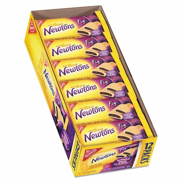 Nabisco - Snacks, Cookies, Candy & Gum Breakroom Accessory Type: Cookies Breakroom Accessory Description: Original Fig Newtons, 2 oz Pack, 12/Box - Industrial Tool & Supply