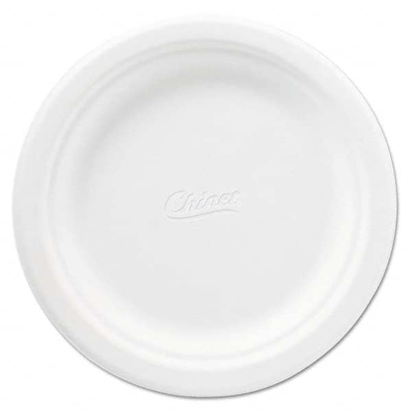 Chinet - Classic Paper Plates, 6 3/4", White, Round, 125/Pack - Industrial Tool & Supply
