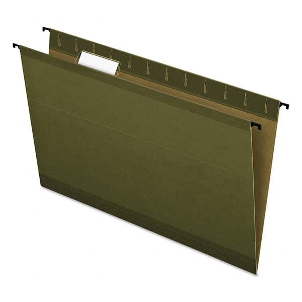 Pendaflex - File Folders, Expansion Folders & Hanging Files Folder/File Type: Hanging File Folder Color: Green - Industrial Tool & Supply