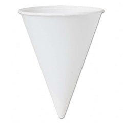 DART - Bare Treated Paper Cone Water Cups, 4-1/4 oz, White, 200/Bag - Industrial Tool & Supply