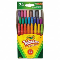 Crayola - Markers & Paintsticks Type: All Purpose Wax Crayon Color: Assorted - Industrial Tool & Supply