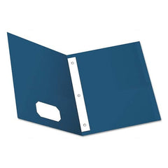 OXFORD - File Folders, Expansion Folders & Hanging Files Folder/File Type: Pocket Folders Color: Blue - Industrial Tool & Supply