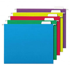 UNIVERSAL - File Folders, Expansion Folders & Hanging Files Folder/File Type: Hanging File Folder Color: Multi-Color - Industrial Tool & Supply