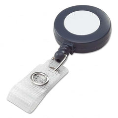 GBC - Retractable Straps Color: Gray Maximum Cord Length (Inch): 36 - Industrial Tool & Supply