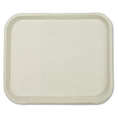 Chinet - Savaday Molded Fiber Food Trays, 9 x 12 x 1, White, Rectangular - Industrial Tool & Supply
