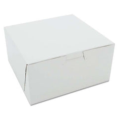 SCT - Non-Window Bakery Boxes, 6 x 6 x 3, White, 250/Carton - Industrial Tool & Supply