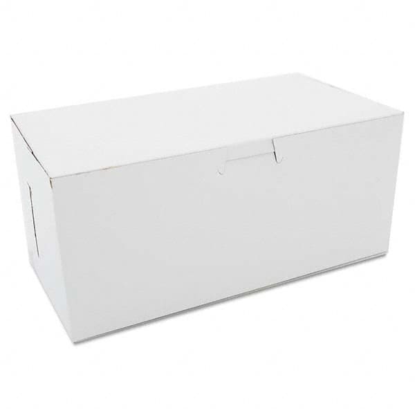 SCT - Non-Window Bakery Boxes, 9 x 5 x 4, White, 250/Carton - Industrial Tool & Supply