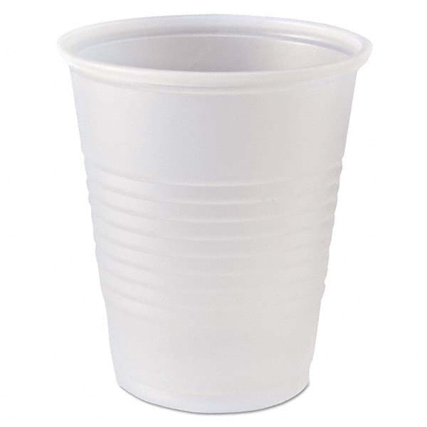 Fabri-Kal - RK Ribbed Cold Drink Cups, 5 oz, Clear, 2500/Carton - Industrial Tool & Supply