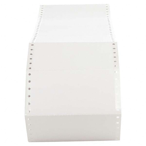 UNIVERSAL - Labels, Ribbons & Tapes Type: Dot Matrix Label Color: White - Industrial Tool & Supply