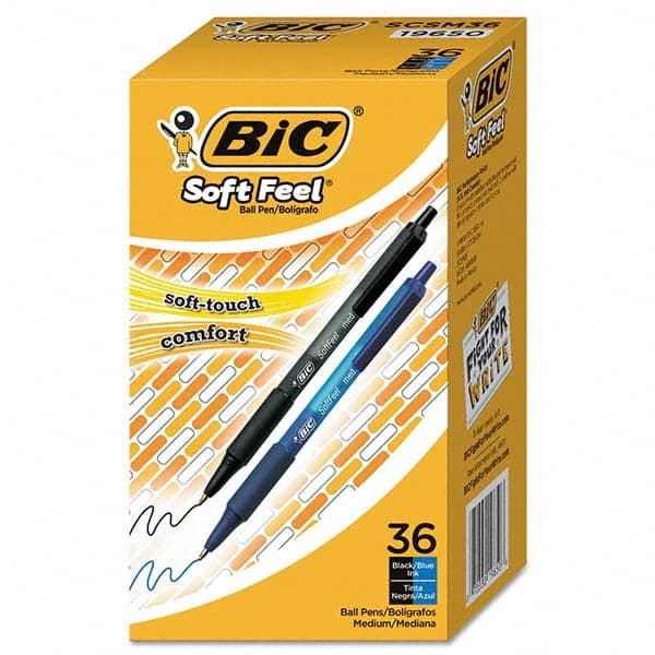 Bic - Pens & Pencils Type: Ball Point Pen Color: Assorted - Industrial Tool & Supply