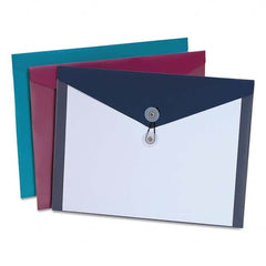 Pendaflex - File Folders, Expansion Folders & Hanging Files Folder/File Type: File Jackets Color: Navy Blue; Burgundy; Teal - Industrial Tool & Supply