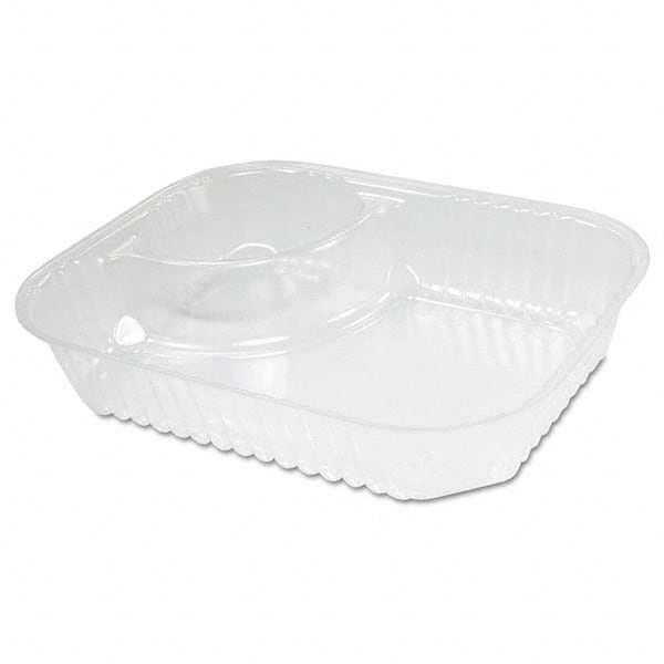 DART - ClearPac Large Nacho Tray, 2-Compartments, Clear, 500/Ctn - Industrial Tool & Supply