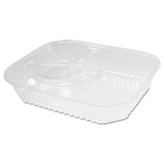 DART - ClearPac Large Nacho Tray, 2-Compartments, Clear, 500/Ctn - Industrial Tool & Supply