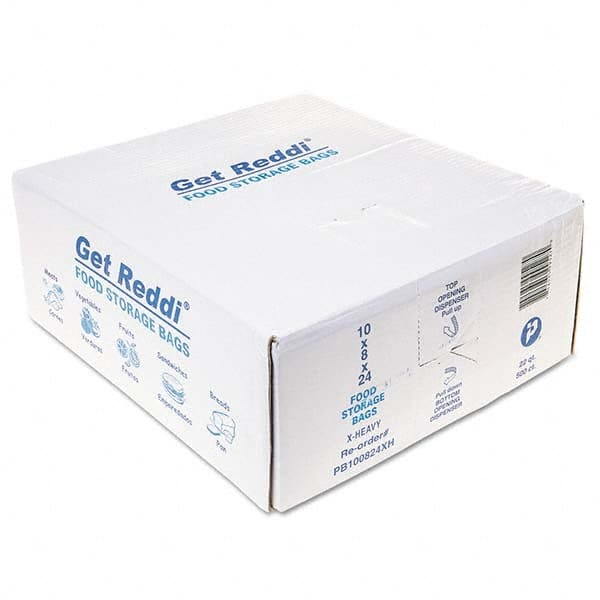 Inteplast Group - Reclosable Food & Sandwich Bags Volume Capacity: 22 Qt. Width (Inch): 10 - Industrial Tool & Supply