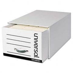 UNIVERSAL - Compartment Storage Boxes & Bins Type: File Boxes-Storage Number of Compartments: 1.000 - Industrial Tool & Supply