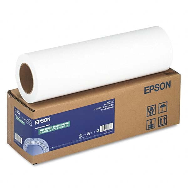 Epson - Office Machine Supplies & Accessories Office Machine/Equipment Accessory Type: Photo Paper For Use With: Wide-Format Inkjet Printers - Industrial Tool & Supply