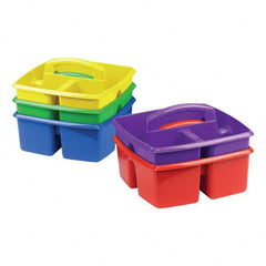 Storex - Compartment Storage Boxes & Bins Type: Art Caddie Number of Compartments: 3.000 - Industrial Tool & Supply