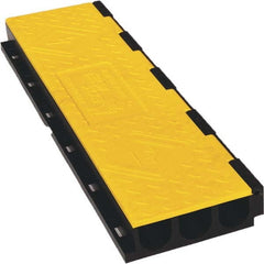 Checkers - On Floor Cable Covers Cover Material: Polyurethane Number of Channels: 3 - Industrial Tool & Supply