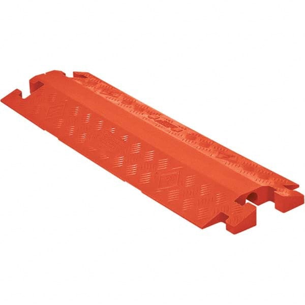 Checkers - On Floor Cable Covers Cover Material: Polyurethane Number of Channels: 1 - Industrial Tool & Supply