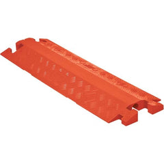 Checkers - On Floor Cable Covers Cover Material: Polyurethane Number of Channels: 1 - Industrial Tool & Supply
