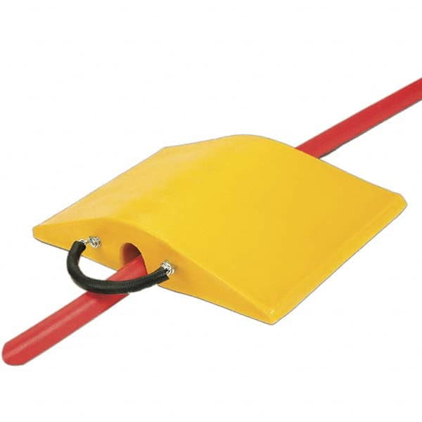 Checkers - On Floor Cable Covers Cover Material: Polyurethane Number of Channels: 1 - Industrial Tool & Supply