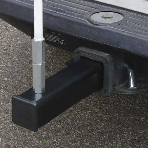 Checkers - Flag Pole Accessories Type: Hitch Mount Assembly Material: Steel; Plastic - Industrial Tool & Supply