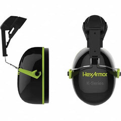 HexArmor - Earmuffs Band Position: Hard Hat Cap Mounted NRR Rating (dB) Behind the Neck: 25 - Industrial Tool & Supply